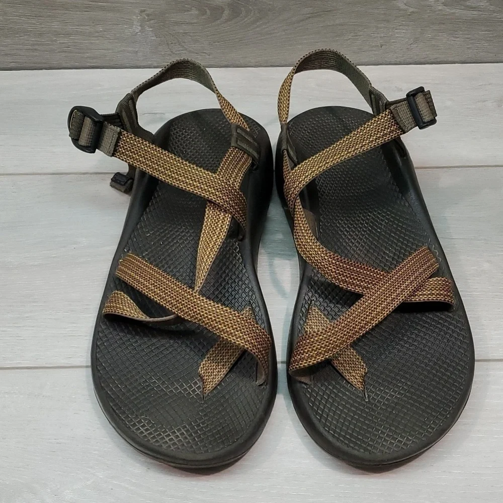 Chaco Mens Z/2 Classic Outdoor hiking Highland wood Sandals Flats shoes sz 12